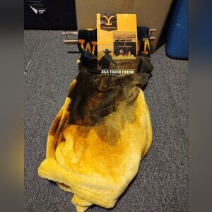 Yellowstone Authentic Merchandise Silk Touch Throw Blanket 50" X 60"